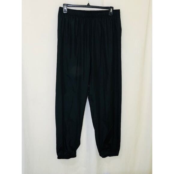 Walter Hagen golf windbreaker unlined black pants men's size large - Picture 1 of 4